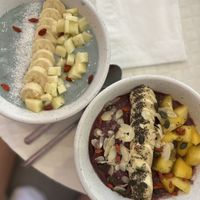 Açaí love & Ocean Blue   at Happy Blender in Athens