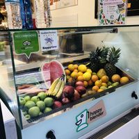 Fresh fruits at Happy Blender in Athens