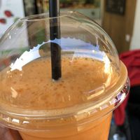 Apple, orange and carrot!  at Happy Blender in Athens