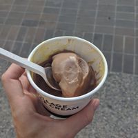 Choclate at Village Ice Cream - Victoria Park in Calgary