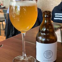 Kagua beer at Shoryu Ramen in Manchester