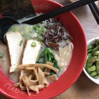 White natural ramen (vegan)  at Shoryu Ramen in Manchester