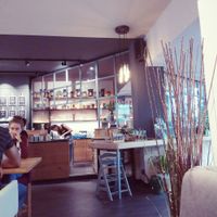 View of the kitchen at Mischbar in Nuremberg