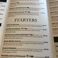 Couple of options  at The Knights Table in Settle