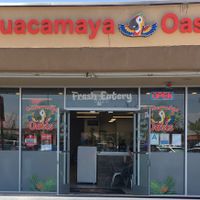 The entrance to the restaurant  at Guacamaya Oasis in Downey