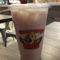 Vegan horchata!!! at Guacamaya Oasis in Downey