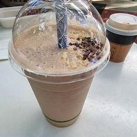 Charlie Brown smoothie 😋 at 27 Degrees in Palm Cove