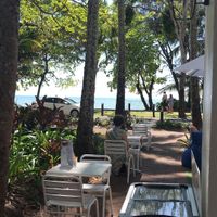 Perfect little shady spot  at 27 Degrees in Palm Cove