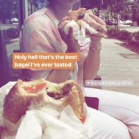 Vegan lox  at Westman's Bagel and Coffee in Seattle