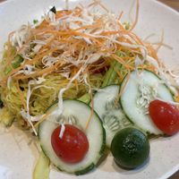 SALTED EGG FRIED MEEHON  at 1st Green Veggie Restaurant in Subang Jaya