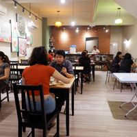 Interior. at 1st Green Veggie Restaurant in Subang Jaya