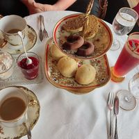 Second course vegan high tea at Mamor Chocolates in Collingwood