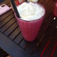 Veganer milkshake at Eistraumerei in Leipzig