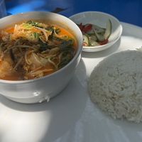 vegetable curry  at Omang Omang in Manggis