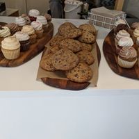 Baked goods at Vegan Bowls in Barcelona