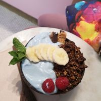 Cacao dreams bowl at Vegan Bowls in Barcelona