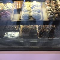 Lots of desserts  at Vegan Bowls in Barcelona