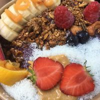 Açai Bowl at Vegan Bowls in Barcelona
