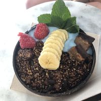 Cacao bowl!!! So amazing 😍 at Vegan Bowls in Barcelona