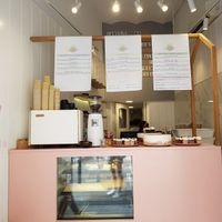 Counter at Vegan Bowls in Barcelona