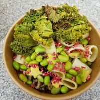 Mac n cheese, v disapointing at Vegan Bowls in Barcelona