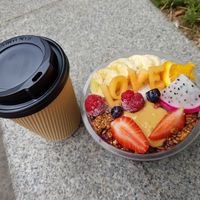 Nice and pretty but €10?? at Vegan Bowls in Barcelona