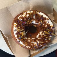 Carrot Donut at Vegan Bowls in Barcelona
