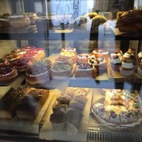 All the delicious baked goods! at Vegan Bowls in Barcelona