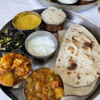 Tasty veg selection   at City Spice in East London