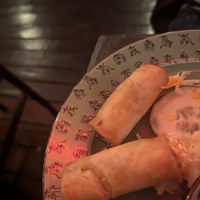 Spring rolls (had already eaten some!) at Boa-Bao in Porto