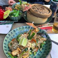 Vegan pad thai at Boa-Bao in Porto