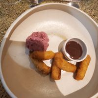 Dessert at Origens in Evora