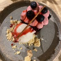Delicious dessert (froyo brownie)  at GYS - Amsterdamsestraatweg in Utrecht