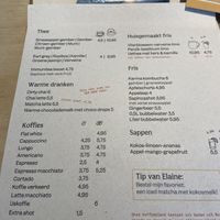 Drinks menu June 2025  at GYS - Amsterdamsestraatweg in Utrecht