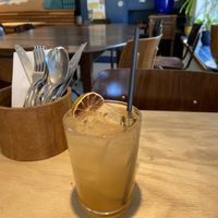 Elderflower/verveine lemonade: decent, but nothing special at GYS - Amsterdamsestraatweg in Utrecht