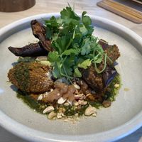 Tandoori-style eggplant: quite tasty and spicy. There’s a bitterness in it though. at GYS - Amsterdamsestraatweg in Utrecht