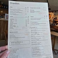 Drinks menu at GYS - Amsterdamsestraatweg in Utrecht