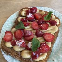 French toast: very tasty!  at GYS - Amsterdamsestraatweg in Utrecht