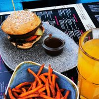 Vegan BBQ Burger at Ben's Burger Bar in Buehl