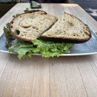 El único sándwich vegano at Ruta de la Seda in Mexico City