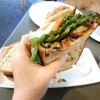 The vegan sandwich at Ruta de la Seda in Mexico City