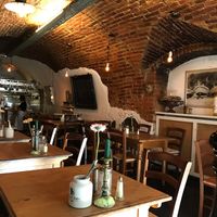 cozy little restaurant  at Pasta Arte in Traunstein