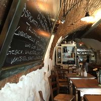 weekly changing menu  at Pasta Arte in Traunstein
