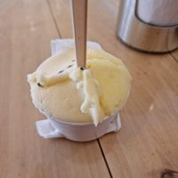   at La Gelateria in Sao Miguel