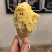 pineapple + passionfruit at La Gelateria in Sao Miguel
