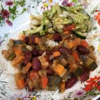 A very small amount of stew  at Gildi Toidukoda Metsikud Maitsed in Parnu