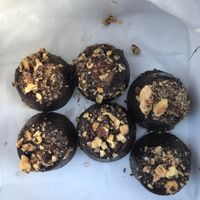 Vegan almond joys basically  at Idle Hands Bread Company in Richmond