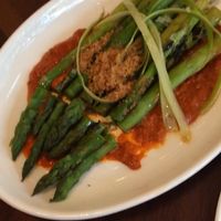 Fancy asparagus dish.  at Jaleo in Arlington