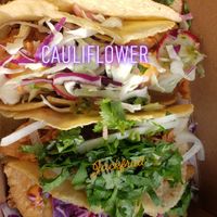 Hibiscus/ Cauliflower/ Jack Fruit/ Potato at Str8 up Tacos in Lakewood