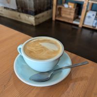Oat flat white at Sonny Cafe in Inverleigh